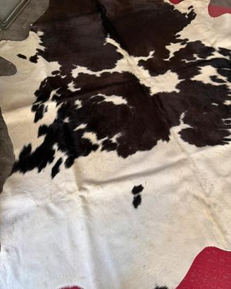 Tappeto Mucca Vera Pelle