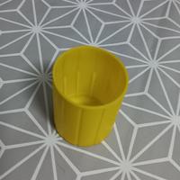 Cappellotto antipolvere in plastica per bottiglie