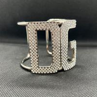 Bracciale Dolce&Gabbana in metallo e cristalli D&G