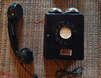 Telefono Vintage da Parete SIEMENS in Bachelite Ne