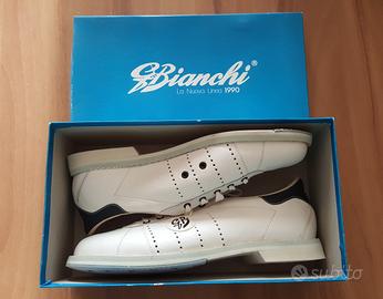 scarpe bowling in pelle marca GBianchi numero 42