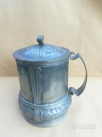 Boccale da birra in peltro