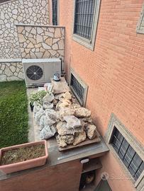Rocce anticato da giardino