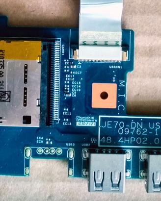 ACER SCHEDA USB SD CARD READER 48.4HP02.011 + FLAT