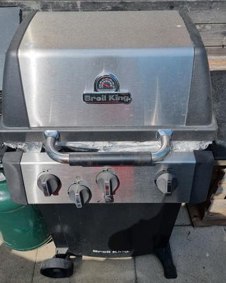 barbecue a gas