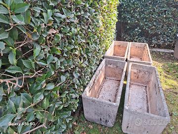 Vasconi giardino cemento