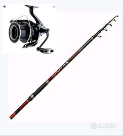 Veret Idrhas 70/130+Mulinello Shimano 5500 XTD

