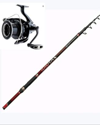 Veret Idrhas 70/130+Mulinello Shimano 5500 XTD

