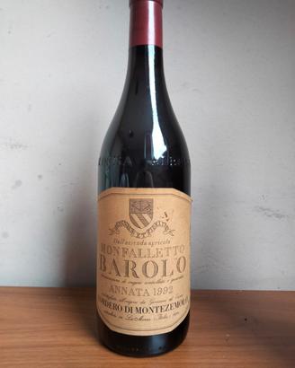 Vino Barolo Monfalletto Cordero di Montezemolo1992