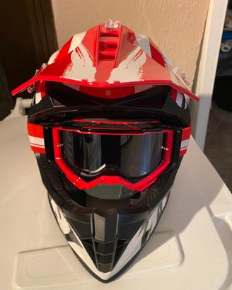 Casco per moto enduro/ motard