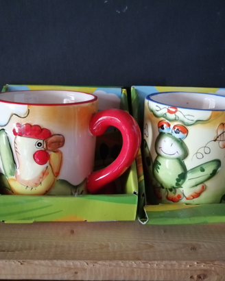Tazze con disegno di animali