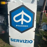 Tabella smaltata Piaggio Originale