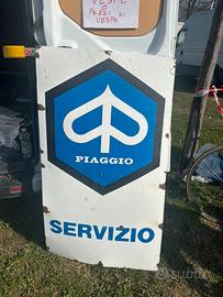 Tabella smaltata Piaggio Originale