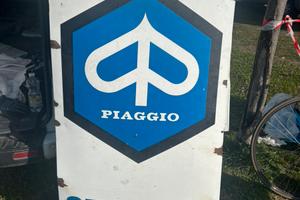 Tabella smaltata Piaggio Originale