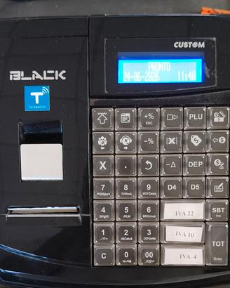 Registratore cassa Custom Black 