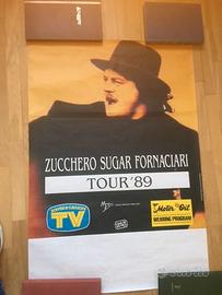 Manifesto Tour di Zucchero 1989