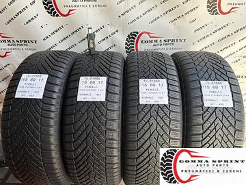 4 PNEUMATICI 215/60 R17 PIRELLI INVERNALI 80%