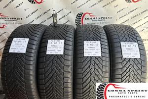 4 PNEUMATICI 215/60 R17 PIRELLI INVERNALI 80%