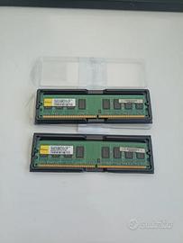 RAM DDR2 1GB PC2-6400U x2