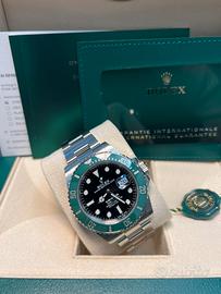 Rolex submariner starbucks 2022 mk1 pari nuovo ful