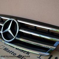 Calandra, look AMG Mercedes C W203 00-07 nera crom