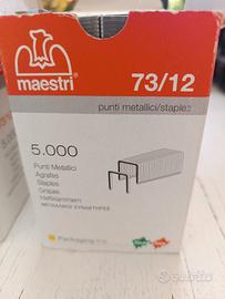 2 scatole punti metallici