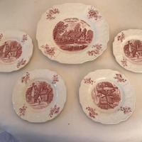 Raro set porcellana inglese Myott Son&Co Hanley