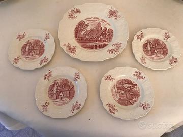 Raro set porcellana inglese Myott Son&Co Hanley