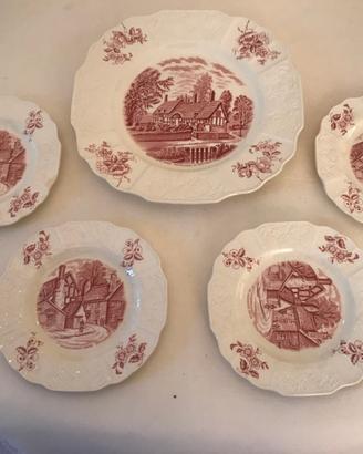 Raro set porcellana inglese Myott Son&Co Hanley