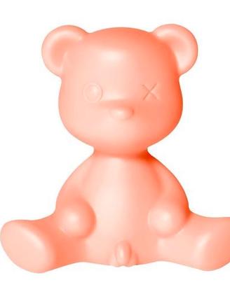 Lampada Teddy Boy di Qeeboo Colore Pink