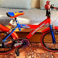 Dino Bikes Spiderman 16" Bicicletta da Bambini