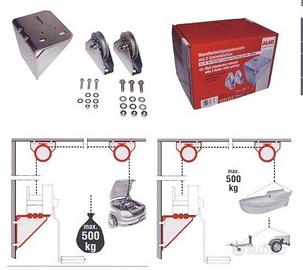 Kit sollevamento verticale Al-Ko con 2 carrucole
