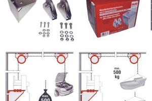 Kit sollevamento verticale Al-Ko con 2 carrucole