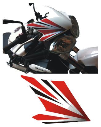 Adesivo cupolino Triumph Speed Triple 1050 2011