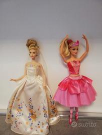 Barbie Cinderella wedding day e Barbie ballerina 