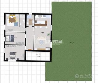 QUADRILOCALE PIANO TERRA