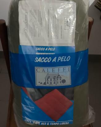 Sacco a Pelo Caleffi Linea Cortese verde NUOVO 