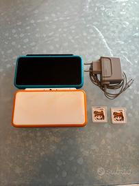 Lotto 2x Nintendo New 2DS XL + caricatore + giochi