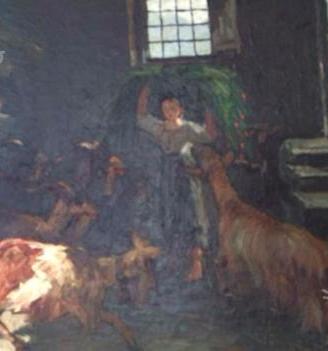 Olio tavola Alfonso Grassi