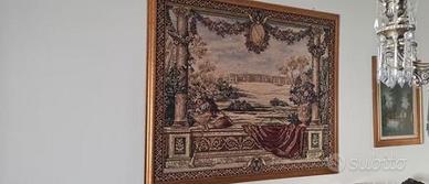 Arazzo Vintage Firmato GRH Firenze Stile Gobelin