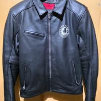Giubbotto Triumph in pelle Mod. ACE CAFE Taglia M