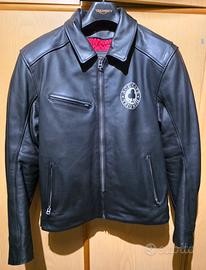 Giubbotto Triumph in pelle Mod. ACE CAFE Taglia M