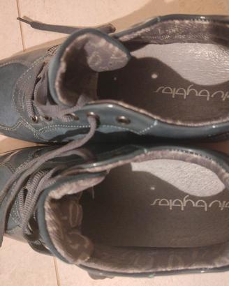 scarpe blu byblos