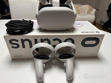 Meta Quest 2 128gb con cavo 5 mt pari al  nuovo