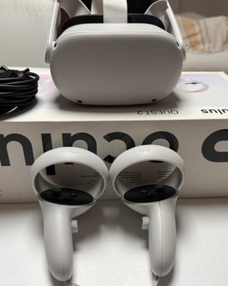Meta Quest 2 128gb con cavo 5 mt pari al  nuovo