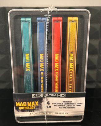 Mad Max Anthology  4K Ultra HD + Bku Ray Steelbook