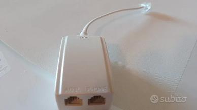 Spina telefonica 3 poli con filtro ADSL