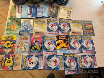 lotto materiale Pokémon 