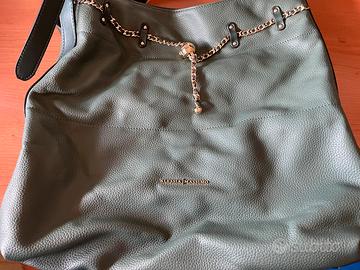 Borsa a spalla Alessia Massimo verde - come nuova