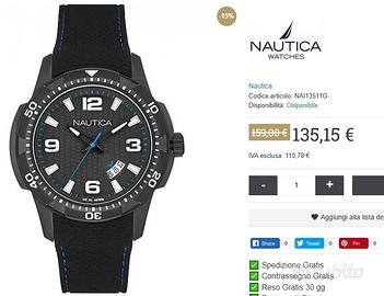 orologio uomo donna nautica nai13511g